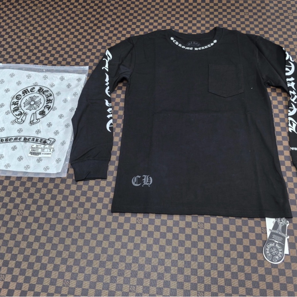 Chrome Hearts Black Long Sleeve Shirt All sizes